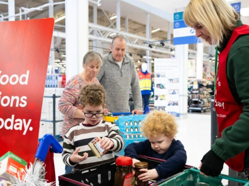 Tesco food collection