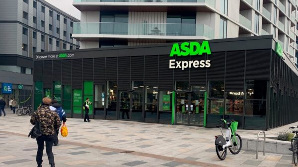 Asda is expanding its London presence with the launch of the first of a series of new London convenience store openings, depicting here an Asda Express Store