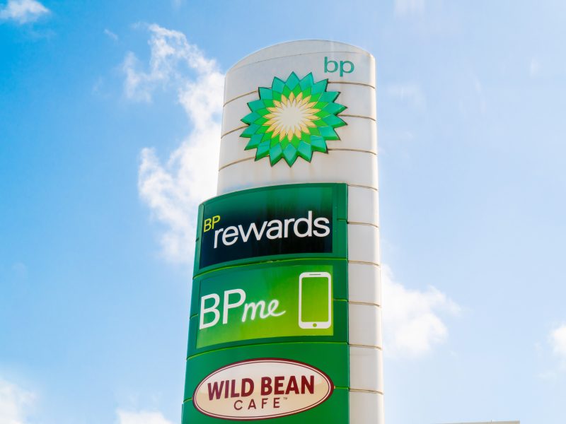 BP sign
