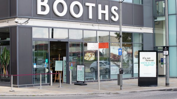 Booths is searching for a new chief financial officer as Ross Faith has stepped down, here showing a Booths store