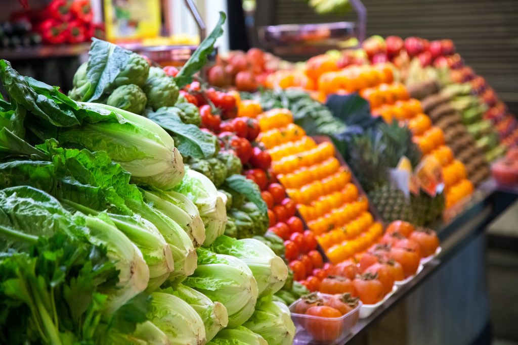 The Government has been accused of taking a 'leisurely approach' to tackling food security by a parliamentary committee, here depicitng fruit and veg at a market