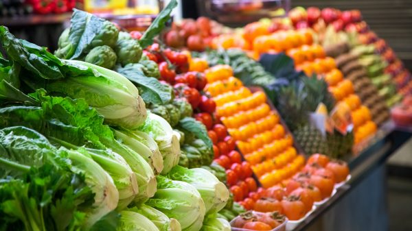 The Government has been accused of taking a 'leisurely approach' to tackling food security by a parliamentary committee, here depicitng fruit and veg at a market