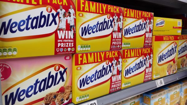 Cereal brand Weetabix is being considered for cuts in cost and marketing by its owners, in an aim to improve the brand's margins, here depicting Weetabix