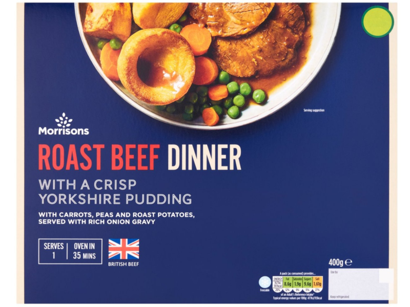 Morrisons roast dinner