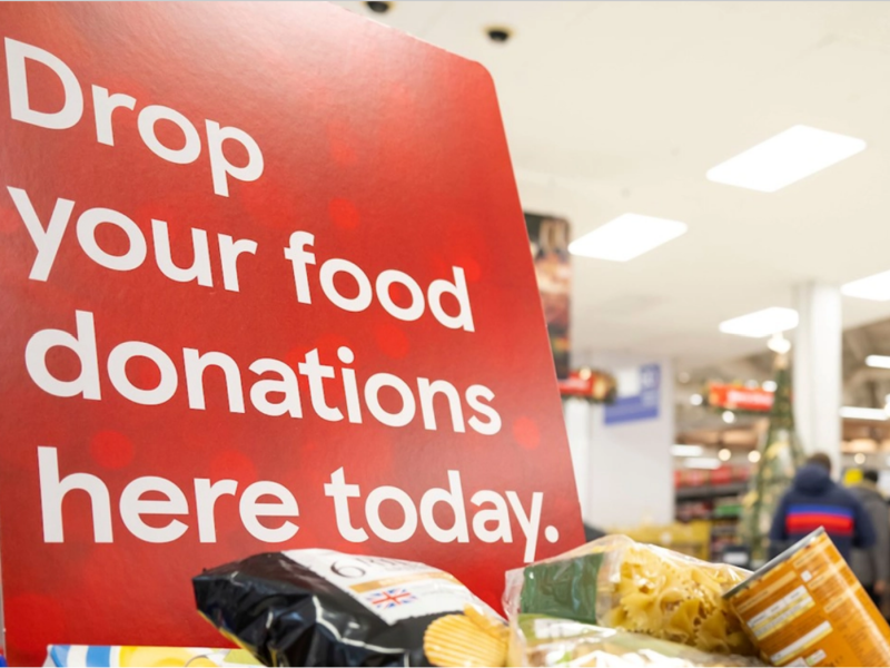 Tesco food collection