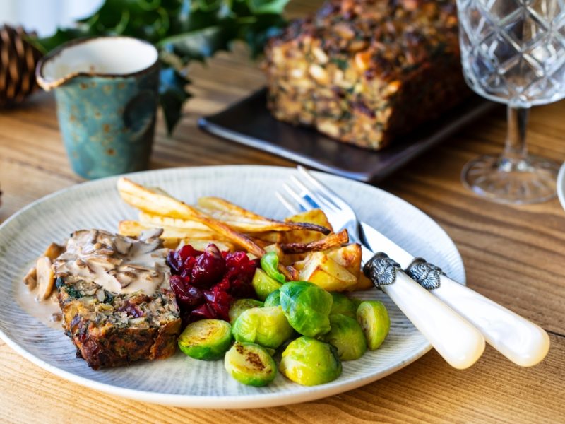 Vegan Christmas dinner