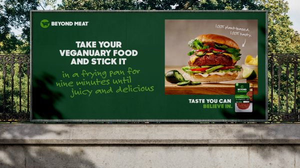 Plant-based meat brand Beyond Meat has launched a campaign humorously addressing Veganuary misconceptions and championing its new range, depicted here