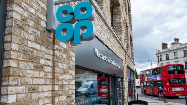 Co-op has debuted a carbon reduction scheme that financially rewards its beef supply chain farmers for sustainable farming practices, here depicting a Co-op store