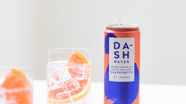 Dash Water is reintroducing its best-selling sparkling water flavour, Grapefruit, following popular demand, depicted here