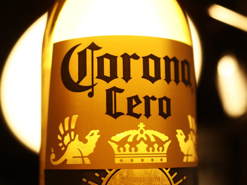 Corona owners Anheuser-Busch InBev (AB InBev) have become the first global official beer partners of the International Olympic Committee, here depicting Corona Cero