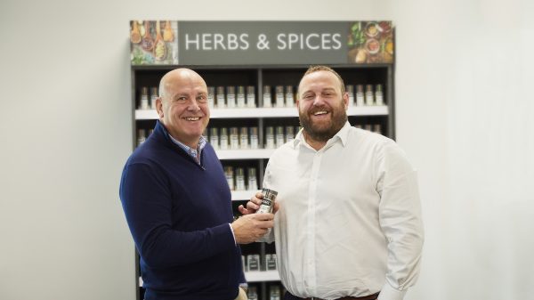 Premium food brand Bart Ingredients has promoted its former chief commercial officer, Adam Sims, as its new chief executive officer, here depicting David Collard and Adam Sims