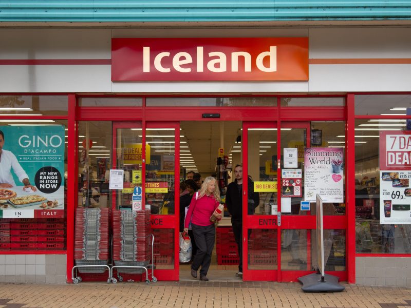 Iceland boss Richard Walker has formally endorsed Labour as the "right choice", after quitting the Conservative party last year, here depicting Iceland