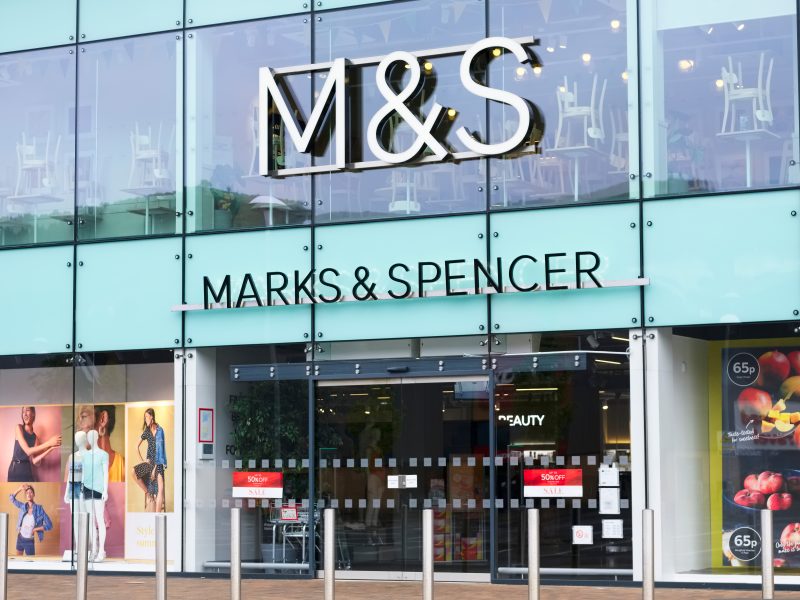 M&S is investing in the price of over 200 products with an aim to deliver better value to its customers, here depicting an M&S store