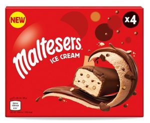 Depicting Maltesers Ice Cream