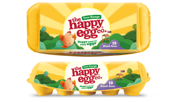The Happy Egg Co packaging