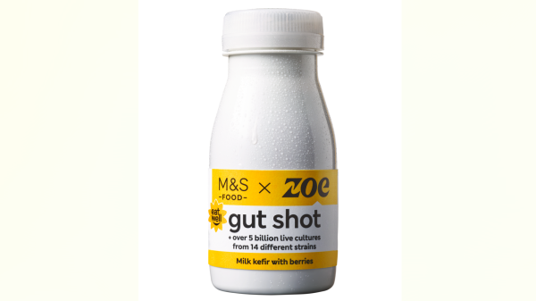 M&S x ZOE gut health shot
