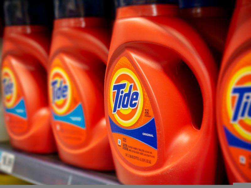P&G brand Tide supermarket