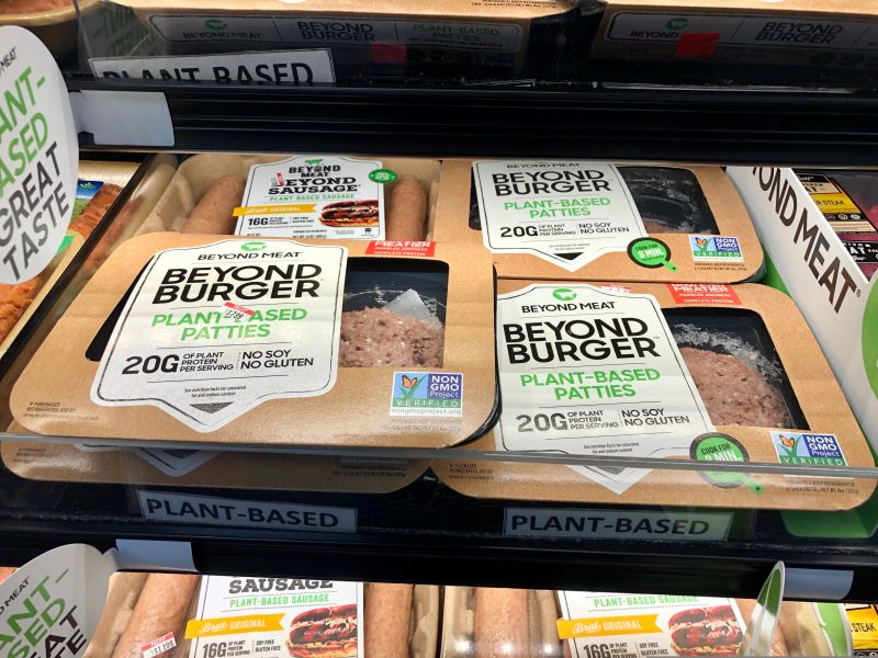 Beyond Meat has said it is to increase its prices to get "back on track for growth", amid reports that its profits plummeted last year.
