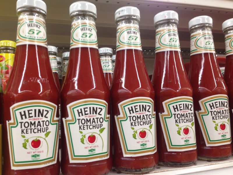 Here depicting Kraft Heinz tomato ketchup