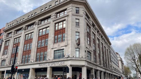 Here depicting the Marble Arch M&S flagship store