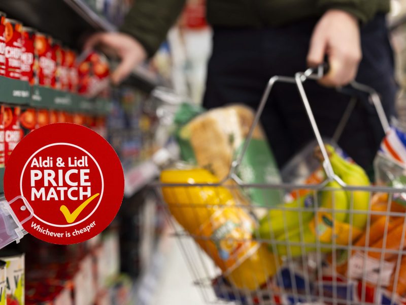 Morrisons Aldi Lidl price match