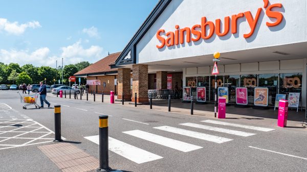 Here depicting a Sainsbury's store