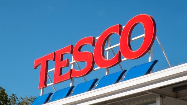 Here depicting a Tesco store