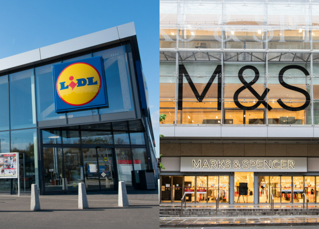 Lidl x M&S stores