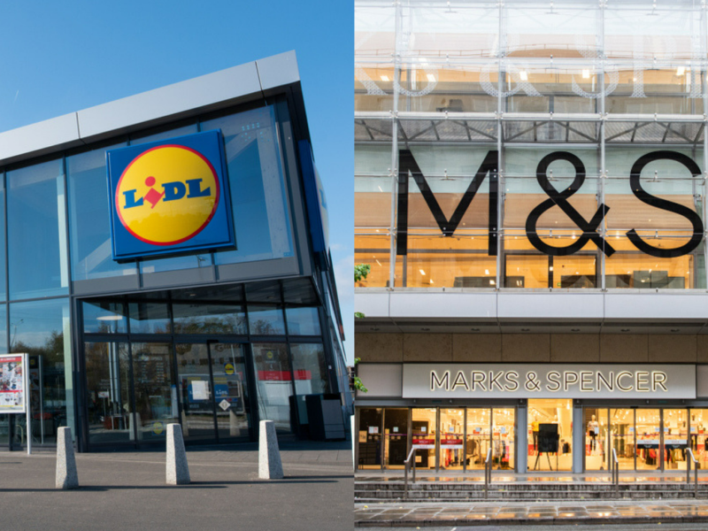 Lidl x M&S stores