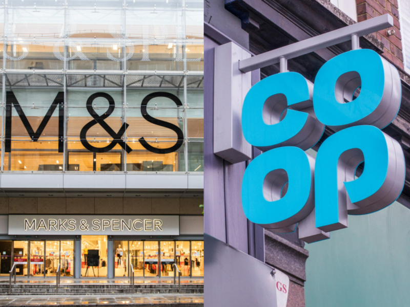 M&S x Co-op stores