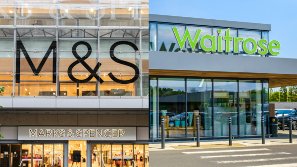 M&S and Waitrose stores