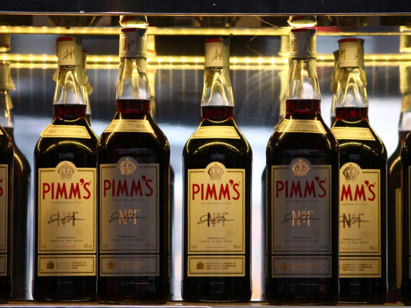 Pimm's bottles Diageo