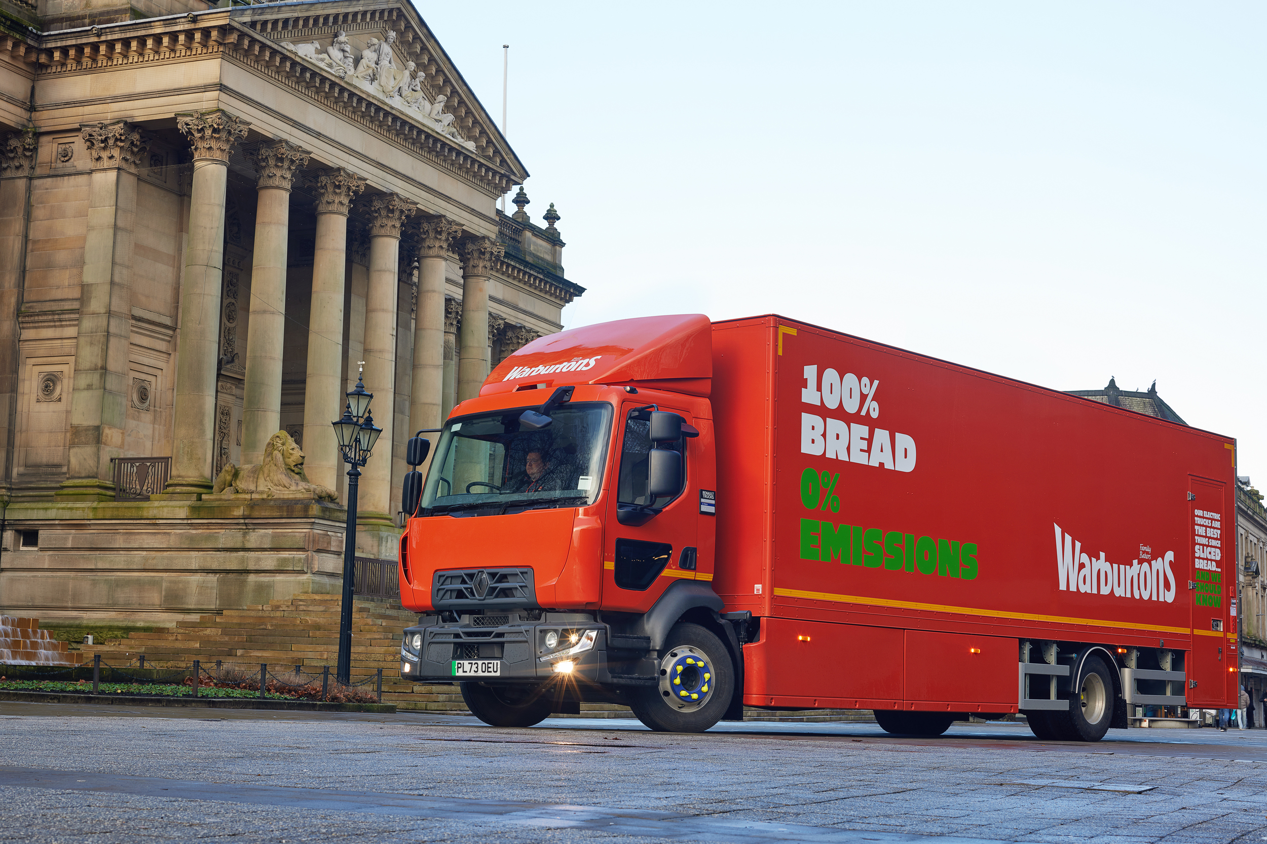 Warburtons electric truck