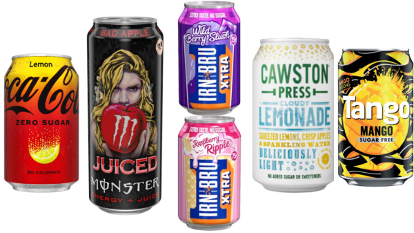 As Coca-Cola Lemon, Tango Mango, Cloudy Lemonade Cawston, Bad Apple Monster, Berry Irn Bru all dropped brand new drinks in the past week, we round up what they are, how much they cost and which UK supermarkets will be stocking the fruity flavours.