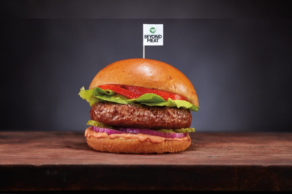Here depicting Beyond Meat
