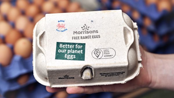 Morrisons 'Better For Our Planet' eggs