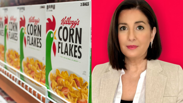 Here depicting Kain and Corn Flakes Kellogg's