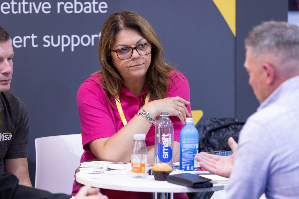 Here depicting now soon to be former Nisa head of retail Victoria Lockie