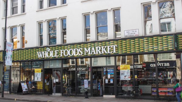 Here depicting the Whole Foods Market Fulham location