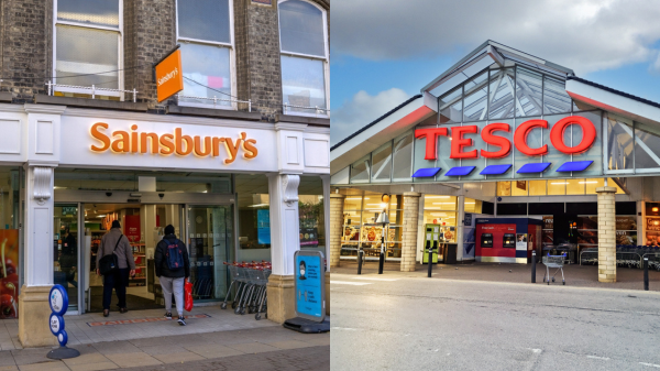 Sainsbury's x Tesco stores