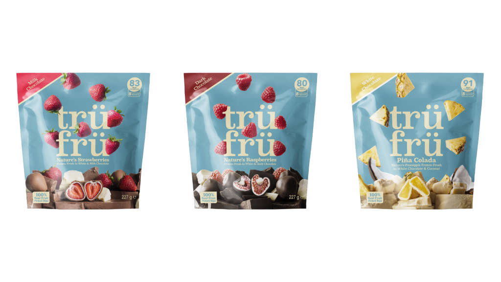 US frozen snack brand trüfrü has debuted in the UK market with its first supermarket listing in Tesco.