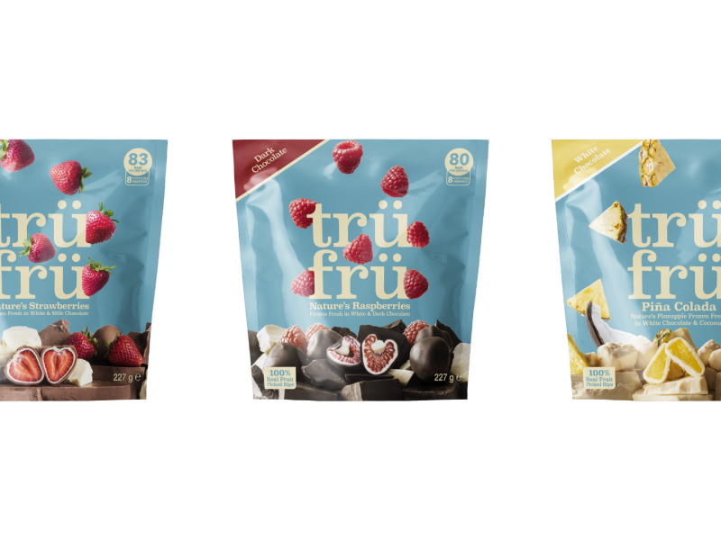 US frozen snack brand trüfrü has debuted in the UK market with its first supermarket listing in Tesco.