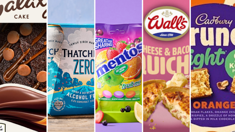 As Mentos, Thatchers, Galaxy, Cadbury and Walls unveil new products, we round up what they are and which supermarkets will be stocking them.