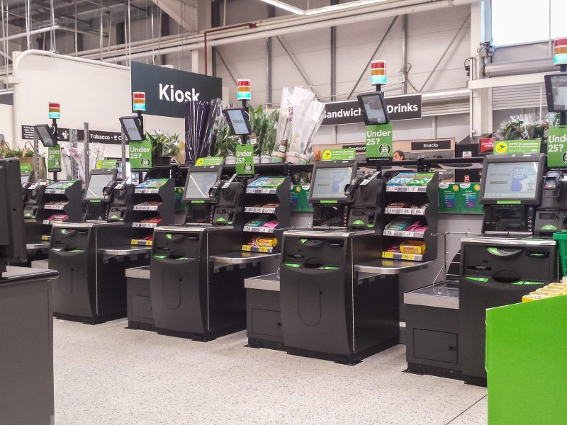 Asda checkouts