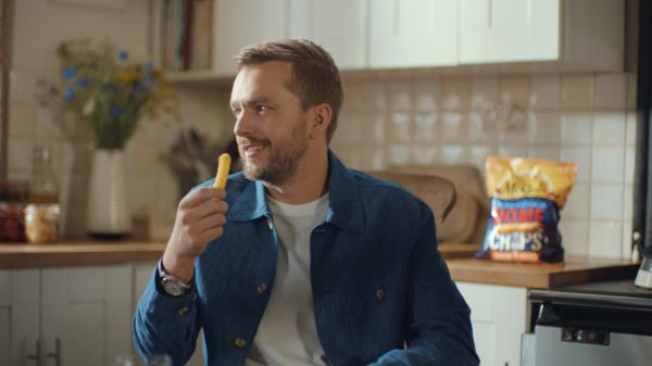 McCain - here depicting Iain Sterling eating a chip