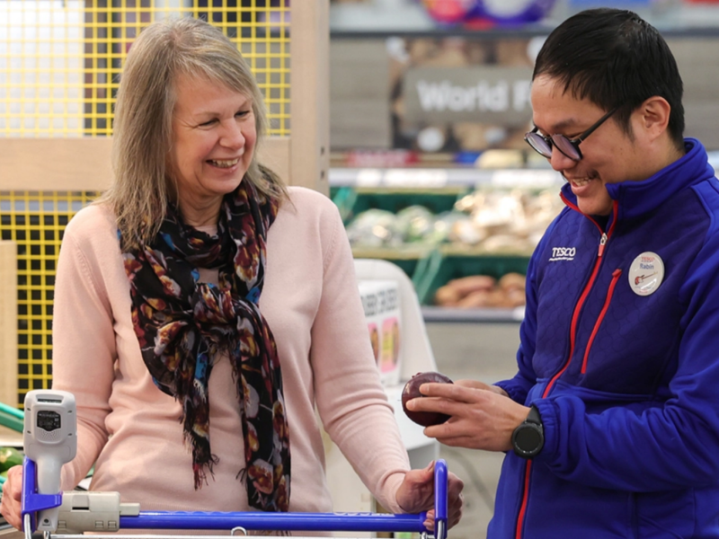 Tesco employee