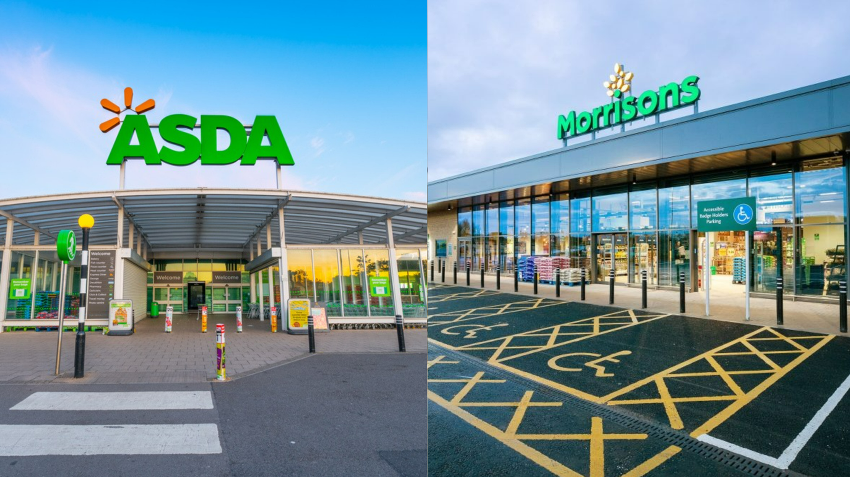 Asda x Morrisons stores