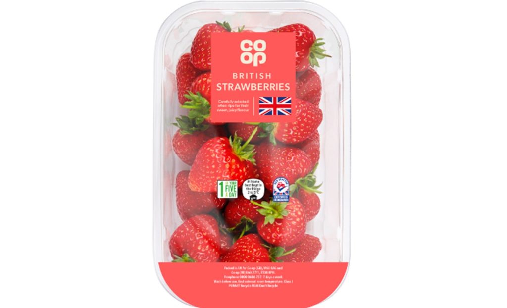 Co-op British strawberries