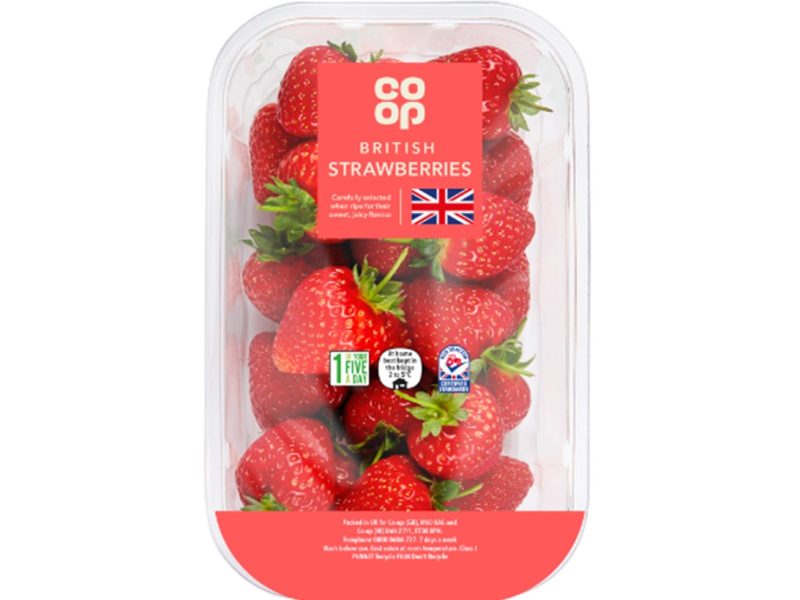 Co-op British strawberries