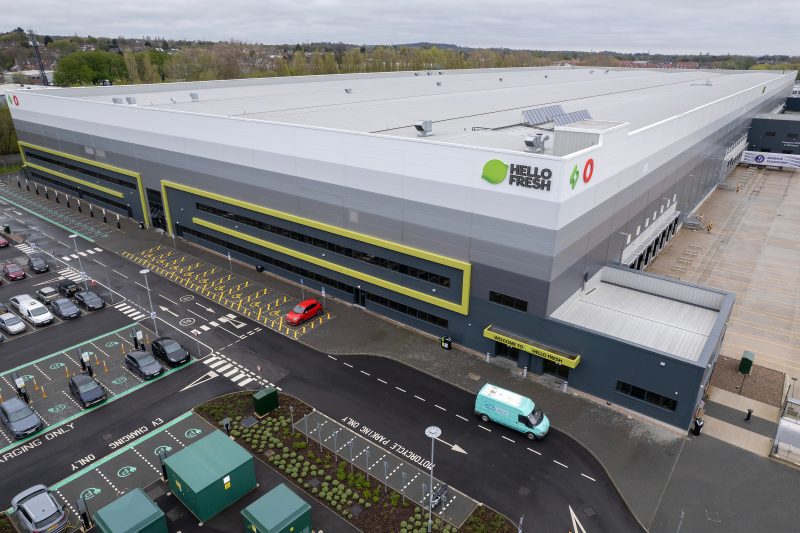 HelloFresh opens largest European distribution centre